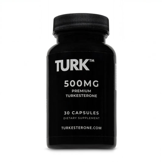 Turk Turkesterone 500mg from Turkesterone.com - Ajuga Turkestanica Extract - The Original 500mg Premium Turkesterone - Third Party Tested - Zero Ecdysterone Filler